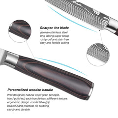 Pakkawood handle design on ANBFF paring knife