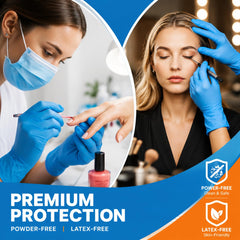 ANBOSON nitrile gloves 100 Ct pack display
