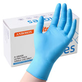 ANBOSON heavy duty nitrile gloves packaging view