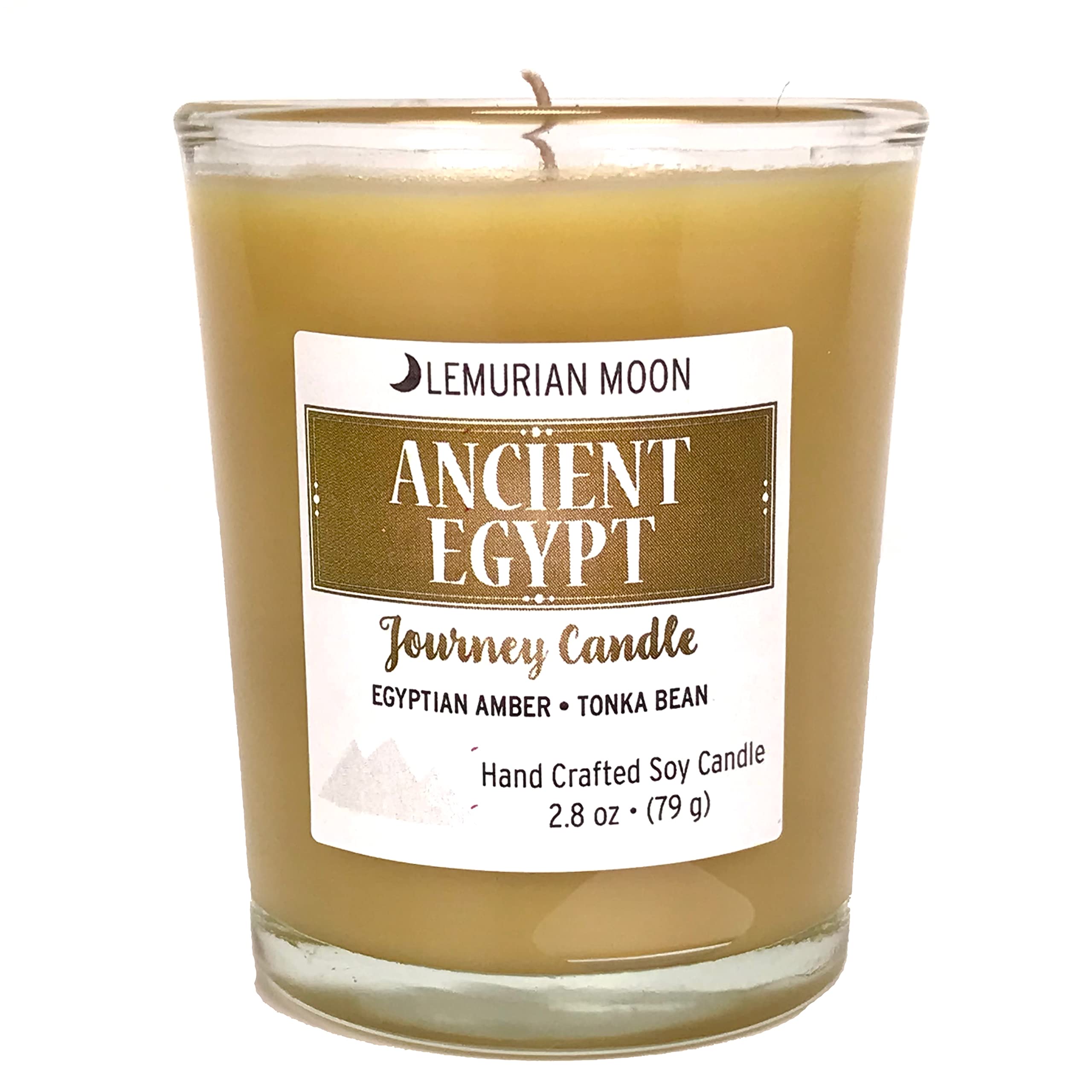 Ancient Egypt Candle scent with Egyptian amber sandalwood and tonka bean