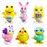 Anditoy Easter wind up toys six animal styles frog bee bunny chick bird owl