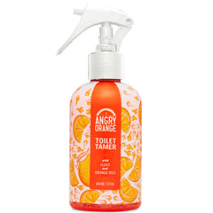Angry Orange Toilet Tamer bottle packaging