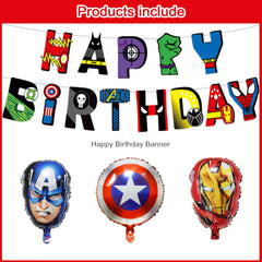 Anime Balloons Red Foil Star set included in the kit