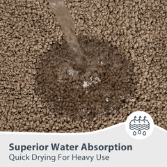 absorbent bath rug 20x30