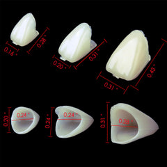 70 anterior teeth caps included