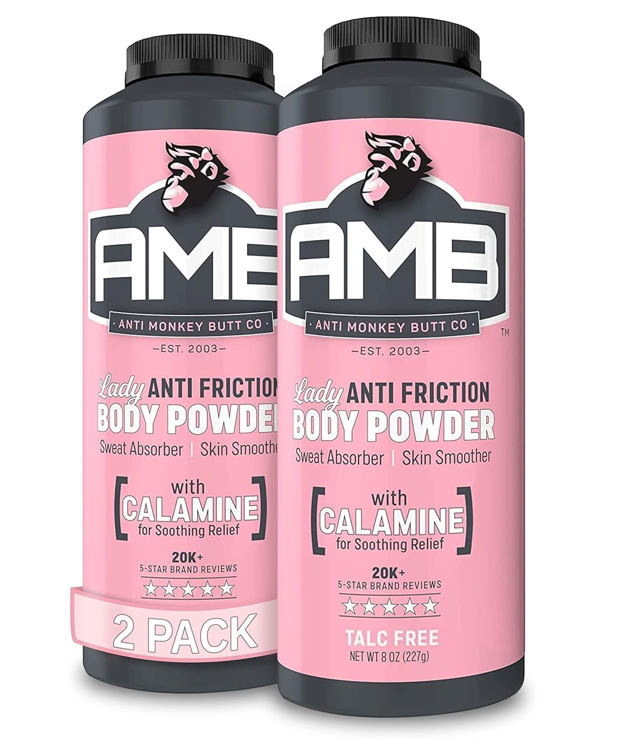 Anti Monkey Butt Body Powder for Women product packaging front