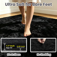 rug backing with non-slip rubber dots on hardwood floor