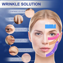 Anti Wrinkle Face Tape for facial contour lift close up