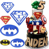 Anyana Batman cookie cutters from 4pc set