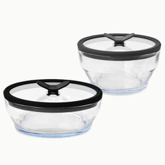 Anyday glass storage container 4-piece with lids