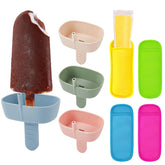 AODISTUCE 8Pack popsicle holders for kids no drip with straw