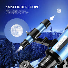 20mm eyepiece for wider view on Aomekie telescope