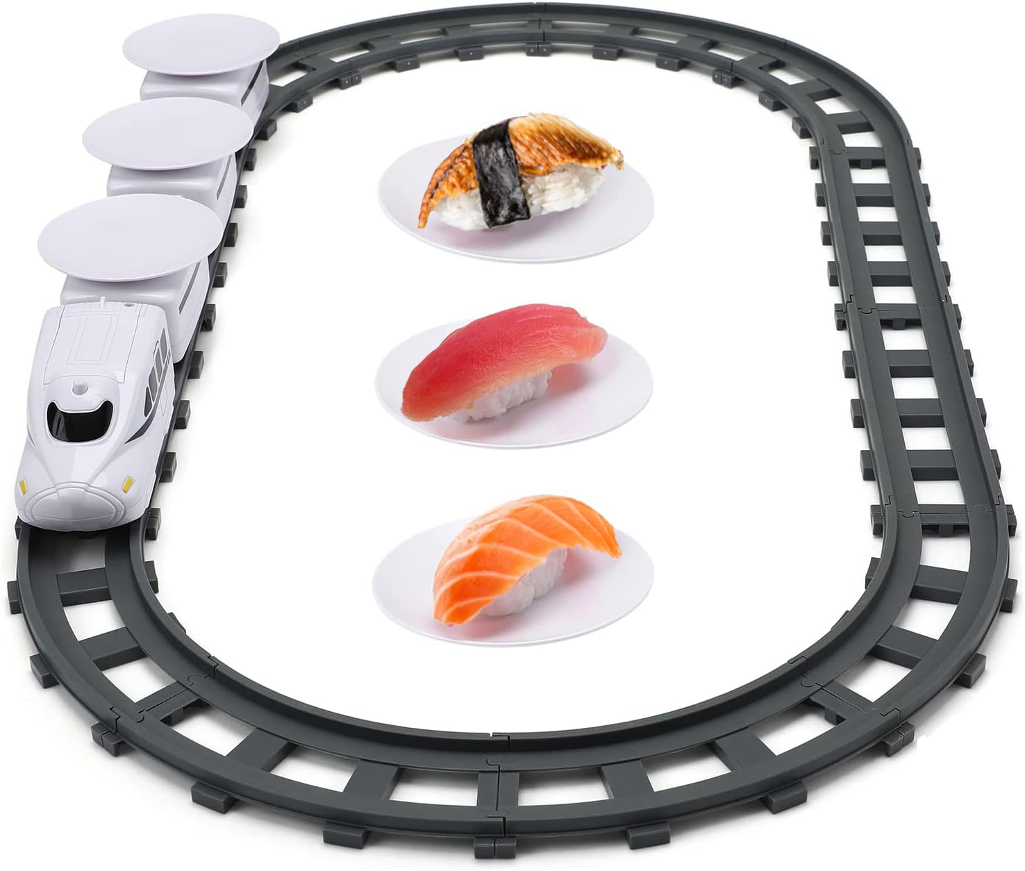 Apettoey Sushi Train 1 head and 3 carriages rotating trays