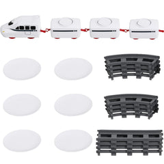 Japanese style sushi train rotating serving trays