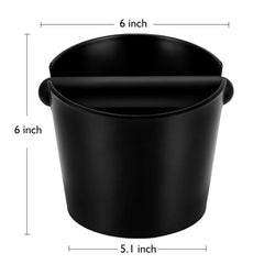 Removable knock bar on rubber knock box
