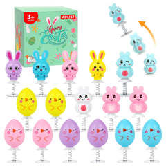 APLIST 16-pack Easter toys jumping popper set front view