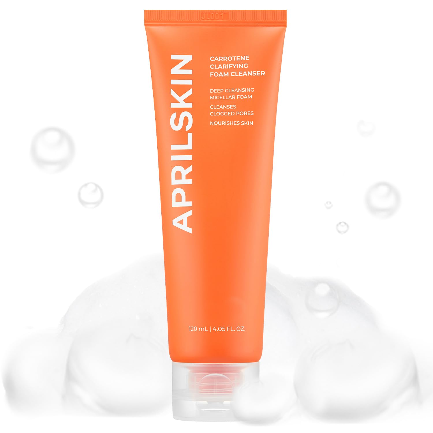 APRILSKIN Carrotene Clarifying Foam Cleanser packaging