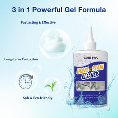 APULITO cleaner gel used on bathroom surfaces