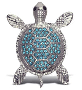 Aqua 79 Blue Sea Turtle Fridge Magnet 2.12 inch size