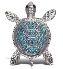 Aqua 79 Blue Sea Turtle Fridge Magnet 2.12 inch size