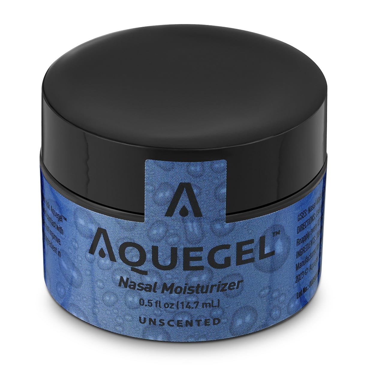 Aquegel Nasal Moisturizer Original Unscented bottle label