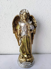 Arcángel Miguel 10 cm figura en resina