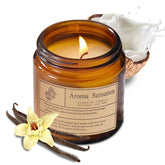 ARCASA Organic Coconut Vanilla Candles in 7oz tin