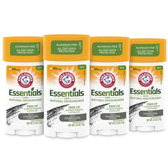 ARM & HAMMER Essentials Charcoal Deodorant for Men and Women 4-Pack product image 1
