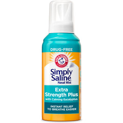 ARM & Hammer Simply Saline Calming Eucalyptus nasal spray bottle 4.6oz