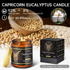 Zodiac gift candle for astrology lovers