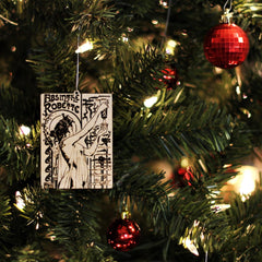 Art Nouveau style ornament inspired by Alphonse Mucha