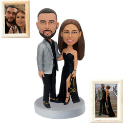 artipclay custom bobblehead portrait based on pictures