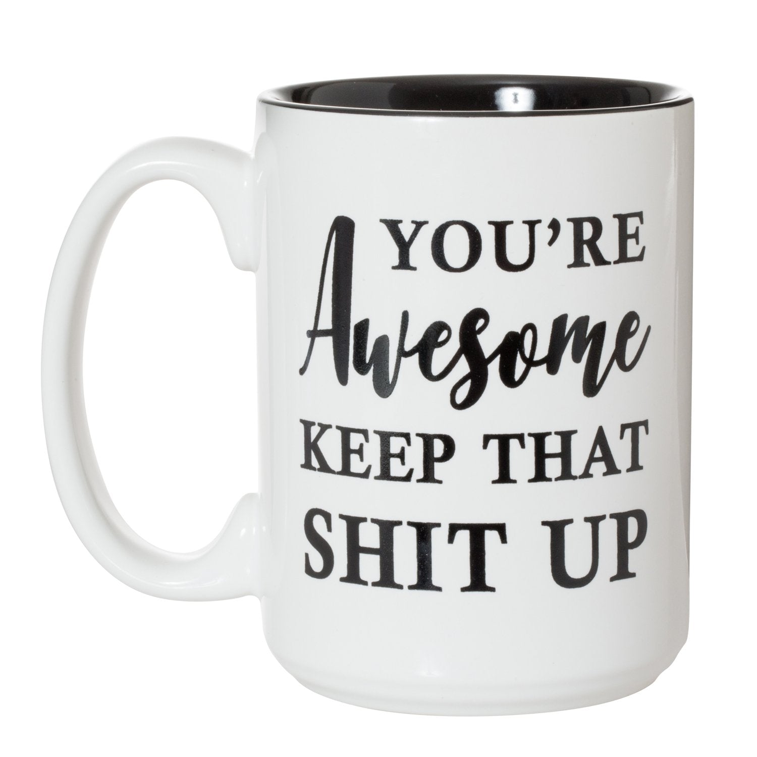 Artisan Owl 15oz mug double sided print