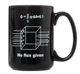 Artisan Owl No Flux Given mug in black 15oz