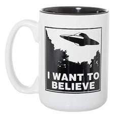 Artisan Owl UFO Mug 15oz with black inlay