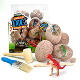 ArtSkills Dinosaur Eggs Excavation Dig Kit product image showing 4 mystery eggs