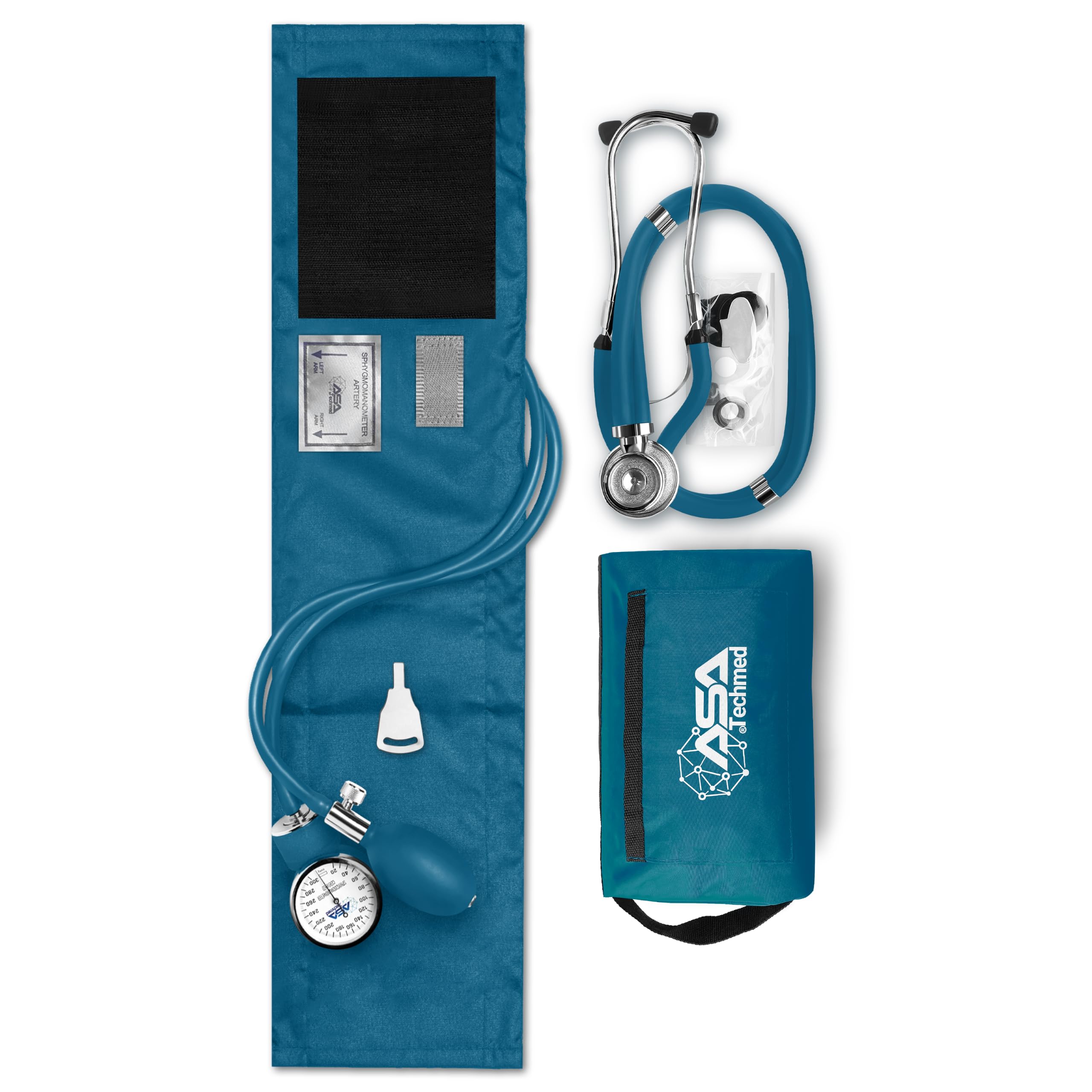 ASA TECHMED dual head stethoscope for professionals