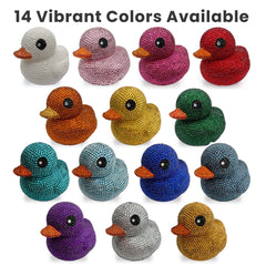 Removable glitter bow option for Ashpin Commerce Cheer Duck
