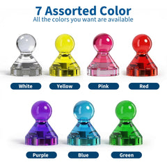Refrigerator magnets from MAX Push Pin Magnets Tiergrade 16 pack