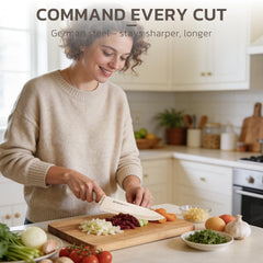 Astercook chef knife 8 inch from 15-piece set