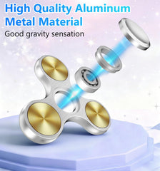 ATESSON metal fidget spinner side view