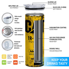 BPA free lid on Athand skinny tumbler