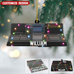 Audio Technician Ornament 8 cm size