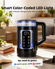 Auriswell Electric Tea Kettle 1500W rapid heating