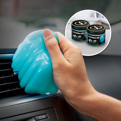 AUTO JOE Car Cleaning Gel packaging for 2-Pack unscented