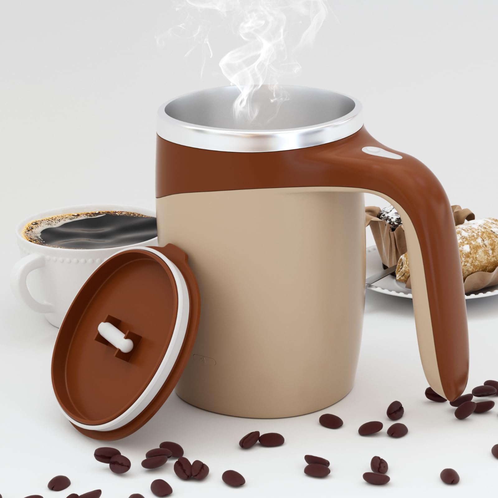Automatic Magnetic Stirring Coffee Mug USB rechargeable travel cup