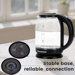 360 degree swivel base for easy pouring