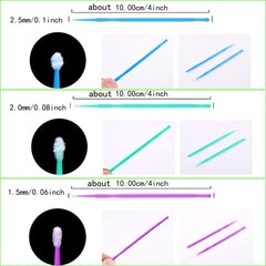 Purple 1.5mm automotive touch up brush