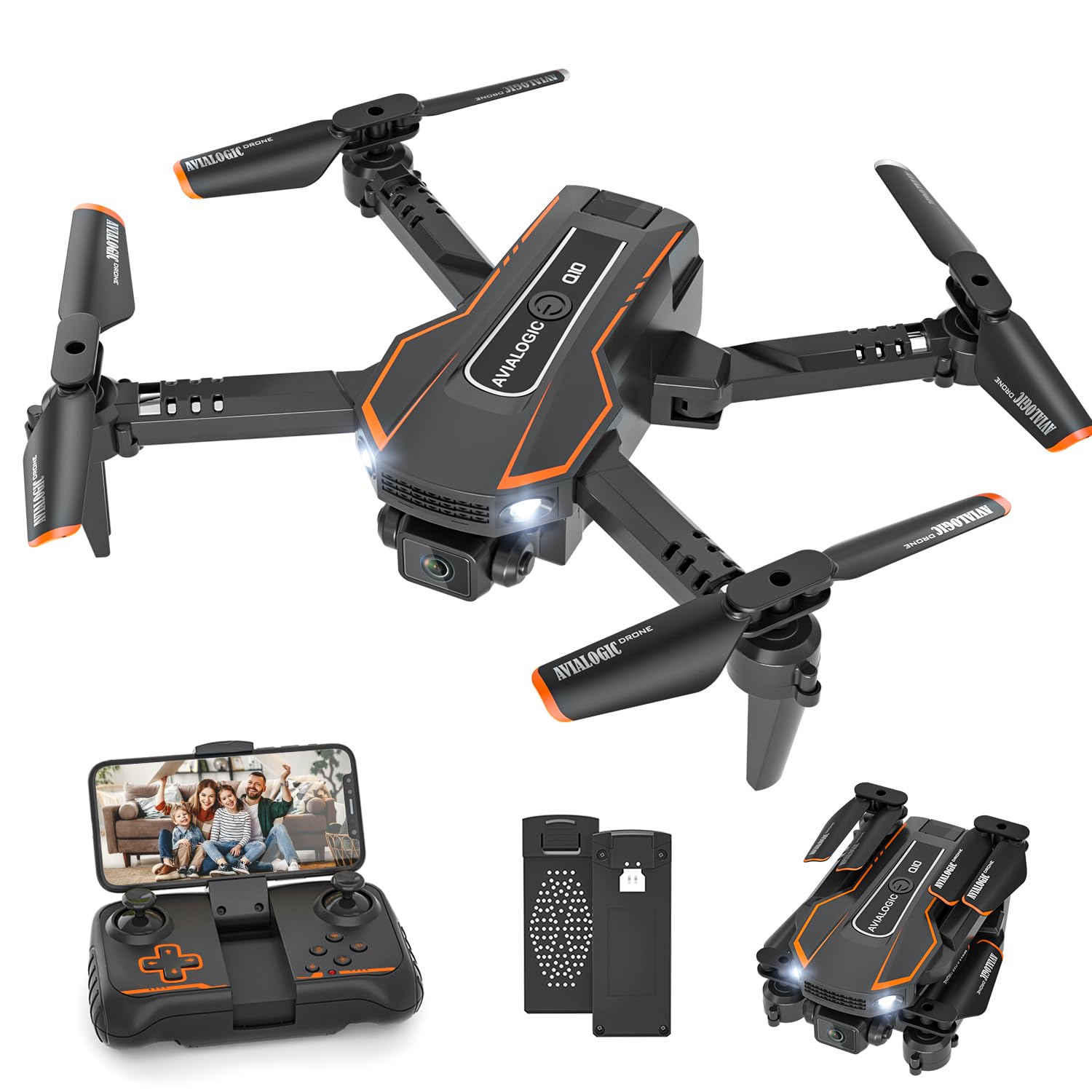 AVIALOGIC mini drone for kids with 1080P camera