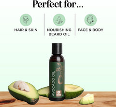 4 Fl Oz avocado oil bottle for skin and nails